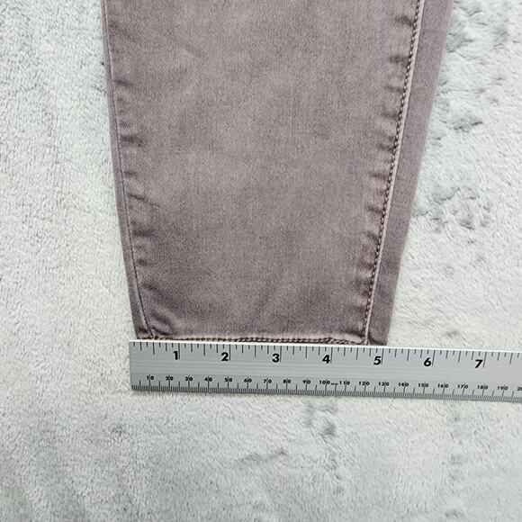 Maurices Jeans Womens M SHORT Gray High Rise Double Button Jegging Stretch Denim - Picture 13 of 14